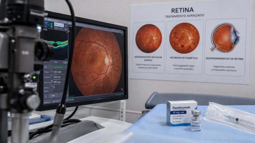 Estudios y tratamientos de Retina y Vítreo en Rafaela